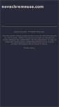 Mobile Screenshot of novachromeusa.com